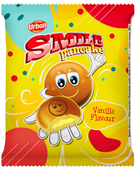 SMILE 50g vanilkové palacinky 