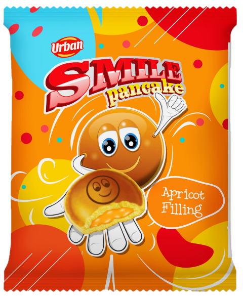 SMILE 50g marhuľové palacinky SMILE 50g marhuľové palacinky