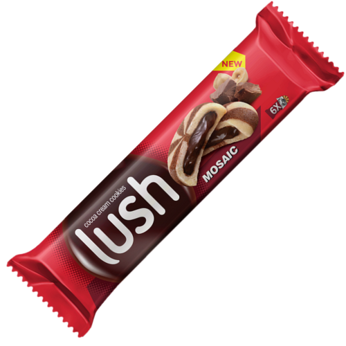 LUSH MOSAIC 51g lieskovo-orieškové sušienky duo