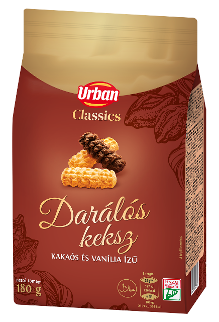 URBAN DERALOS 180g polomáčané čajové sušienky URBAN DERALOS 180g polomáčané čajové sušienky
