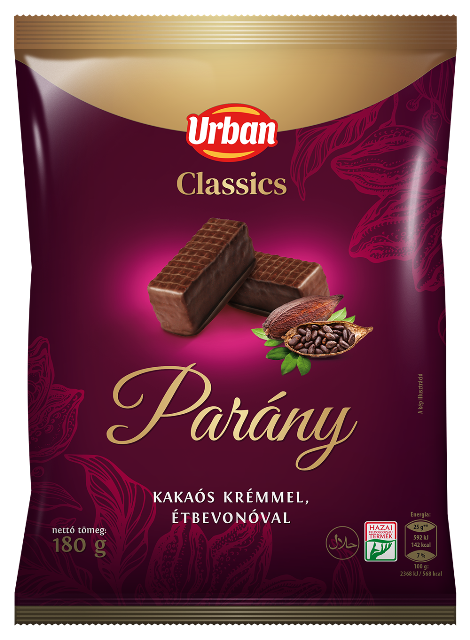 URBAN CLASSIC 180g keksy v tmavej poleve URBAN CLASSIC 180g keksy v tmavej poleve