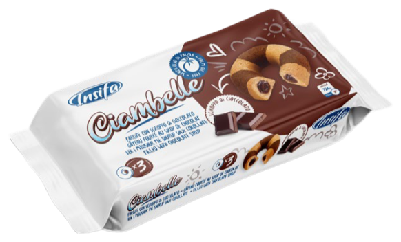 CIMBELLE 120g čokoládové pečivo CIMBELLE 120g čokoládové pečivo