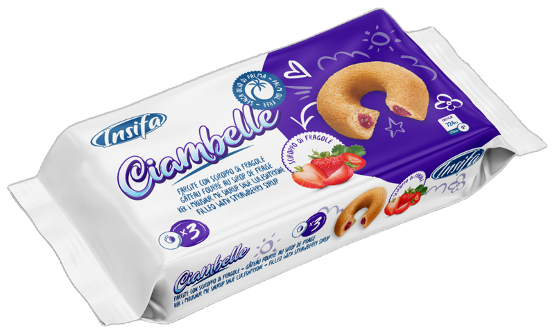 CIMBELLE 120g jahodové pečivo CIMBELLE 120g jahodové pečivo