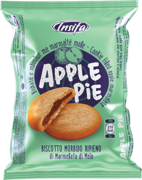 APPLE PIE 50g jablkové sušienky APPLE PIE 50g jablkové sušienky