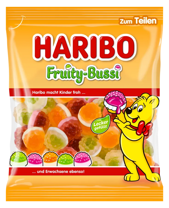 HARIBO FRUITY BUSSI 175g želé cukríky HARIBO FRUITY BUSSI 175g želé cukríky