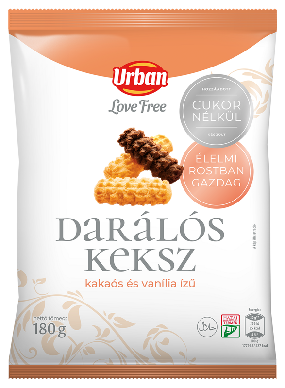 LOVE FREE DERALOS 180g sušienky bez cukru LOVE FREE DERALOS 180g sušienky bez cukru
