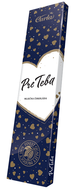 CARLA PRE TEBA 25g mliečna čokoláda 