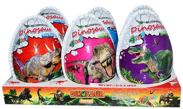 DINOSAURUS XXXL 20g hračka+cukríky (Balenie:6ks 1ks od 2,50eur) DINOSAURUS XXXL 20g hračka+cukríky (Balenie:6ks 1ks od 2,50eur)