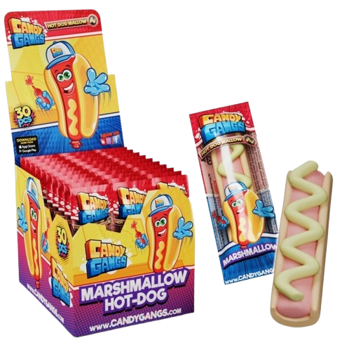 CANDY GANGS HOT DOG 18g cukrovinka (Balenie:30ks 1ks od 0,25eur) CANDY GANGS HOT DOG 18g cukrovinka (Balenie:30ks 1ks od 0,25eur)