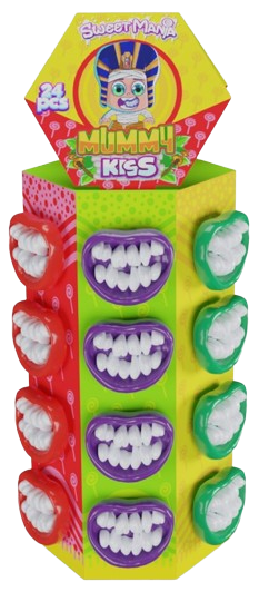 MUMMY KISS 4,5g lízatko s hračkou (Balenie:24ks 1ks od 0.55eur) MUMMY KISS 4,5g lízatko s hračkou (Balenie:24ks 1ks od 0.55eur)