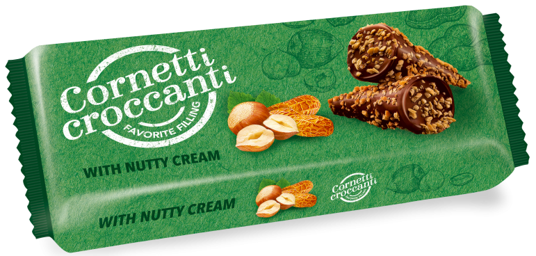 CORNETTO NUTTI 112g lieskovo-orieškové kornútky CORNETTO NUTTI 112g lieskovo-orieškové kornútky