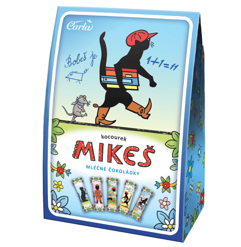 CARLA MIKEŠ 125g mliečne čokoládky CARLA MIKEŠ 125g mliečne čokoládky