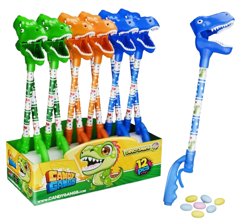 CANDY GANGS DINO JAWS 5g hračka s cukríkmi (Balenie:12ks 1ks od 1,25eur) CANDY GANGS DINO JAWS 5g hračka s cukríkmi (Balenie:12ks 1ks od 1,25eur)