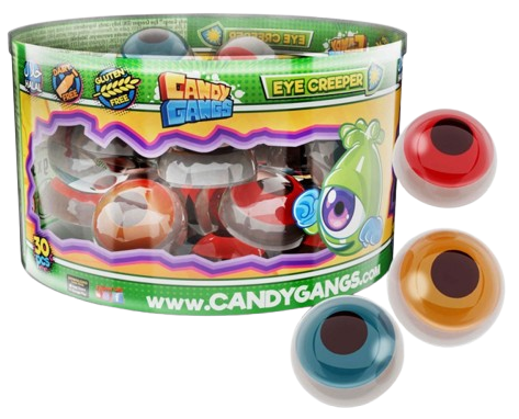 CANDY GANGS EYE CREEPER 7g želé (Balenie:50ks 1ks od 0,13eur) CANDY GANGS EYE CREEPER 7g želé (Balenie:50ks 1ks od 0,13eur)