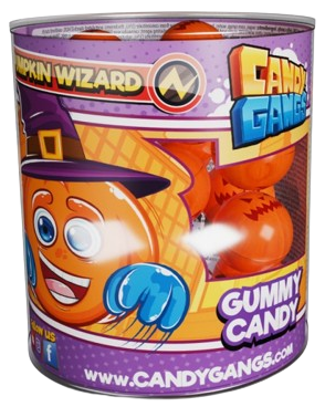 CANDY GANGS PUMKIN WIZARD 10g cukrovinka (Balenie:30ks 1ks od 0,13eur) CANDY GANGS PUMKIN WIZARD 10g cukrovinka (Balenie:30ks 1ks od 0,13eur)