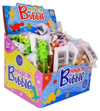 MAGIC BUBBLE 30ml bublifuk s cukríkmi (Balenie:36ks 1ks od 0,30eur) MAGIC BUBBLE 30ml bublifuk s cukríkmi (Balenie:36ks 1ks od 0,30eur)