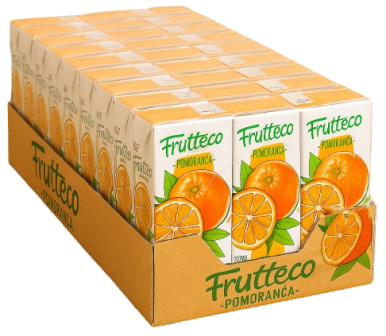 FRUTTECO ORANGE 200ml pomarančový nápoj (Balenie 27ks 1ks od 0,39eur)