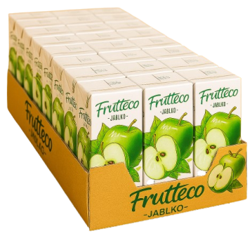FRUTTECO APPLE 200ml jablkový nápoj (Balenie 27ks 1ks od 0,39eur) FRUTTECO APPLE 200ml jablkový nápoj (Balenie 27ks 1ks od 0,39eur)