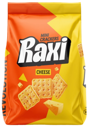RAXI 100g syrové krekry RAXI 100g syrové krekry