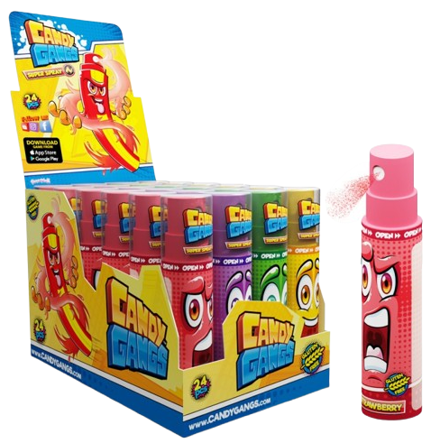 CANDY GANGS SUPER SPRAY 30ml tekutá cukrovinka (Balenie:24ks 1ks=0,19eur) CANDY GANGS SUPER SPRAY 30ml tekutá cukrovinka (Balenie:24ks 1ks=0,19eur)