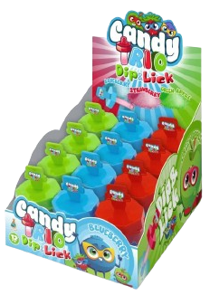 TRIO DIP&LICK 35g lízatko s práškom (Balenie:12ks 1ks od 0,65eur) TRIO DIP&LICK 35g lízatko s práškom (Balenie:12ks 1ks od 0,65eur)