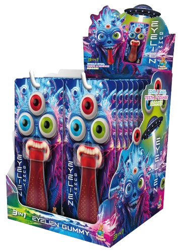 EYELIEN GUMMY 20g želé cukrovinky (Balenie:20ks 1ks od 0,45eur) EYELIEN GUMMY 20g želé cukrovinky (Balenie:20ks 1ks od 0,45eur)