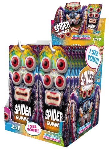 SPIDER GUMMY 20g želé cukrovinky (Balenie:20ks 1ks od 0,42eur)
