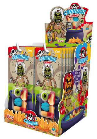 CANNIBAL GUMMY 22g želé cukrovinky (Balenie:20ks 1ks od 0,45eur) CANNIBAL GUMMY 22g želé cukrovinky (Balenie:20ks 1ks od 0,45eur)