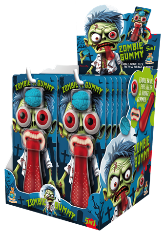 ZOMBIE GUMMY 28g želé cukrovinky (Balenie:20ks 1ks od 0,45eur) ZOMBIE GUMMY 28g želé cukrovinky (Balenie:20ks 1ks od 0,45eur)