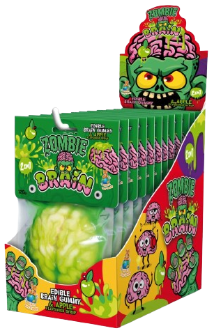 ZOMBIE BRAIN 120g želé cukrovinka (Balenie:12ks 1ks od 1,15eur) ZOMBIE BRAIN 120g želé cukrovinka (Balenie:12ks 1ks od 1,15eur)