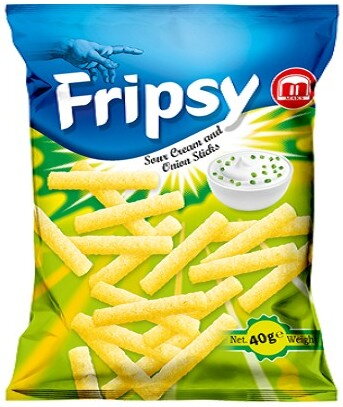 FRIPSY SOUR CREAM & ONION 40g smotanovo/cibuľové paličky