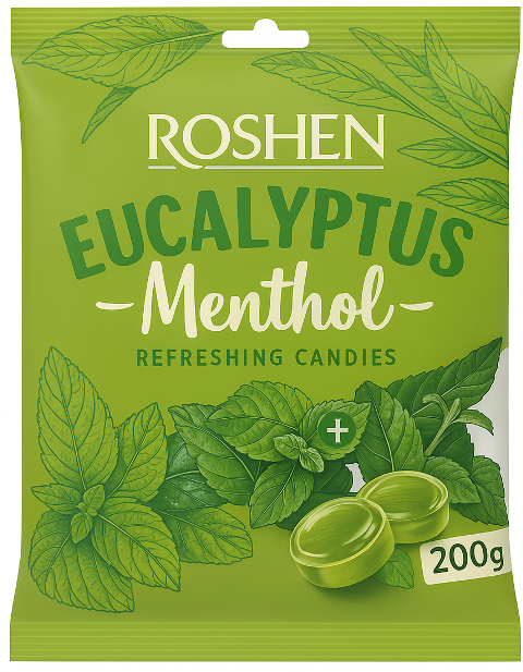 ROSEN EUCALYPTUS 200g mentolové cukríky