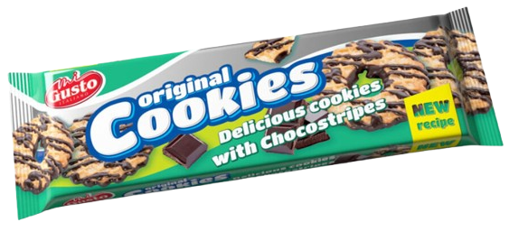 MULINO COOKIES 100g kakaové s polevou