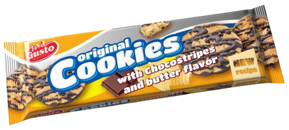 MULINO COOKIES 100g maslové s poleveou