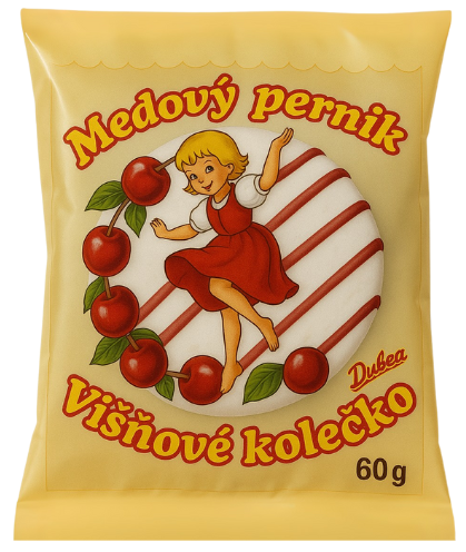 DUBEA KOLIEČKO 60g medový perník