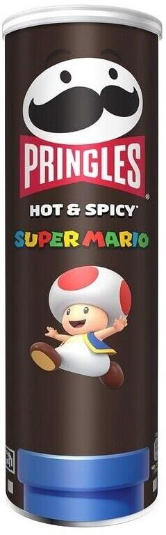 PRINGLES HOT&SPICI (SUPER MARIOO) 165g pálivé PRINGLES HOT&SPICI (SUPER MARIOO) 165g pálivé