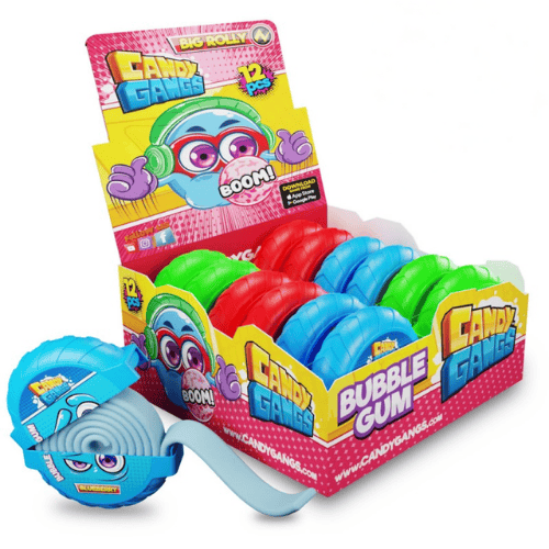 CANDY GANGS BIG ROLLY 40g žuvačky (Balenie:12ks 1ks od 0,49eur)