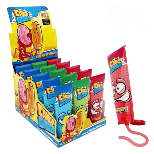 CANDY GANGS PAT THE PASTE 80g ovocný gel (Balenie:15ks 1ks od 0,75eur)