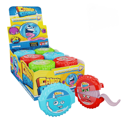 CANDY GANGS POWER ROLL 12g žuvačky (Balenie:24ks 1ks od 0,21eur)