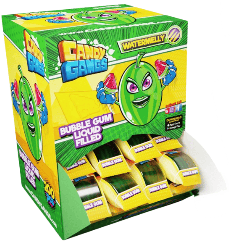 CANDY GANGS WATERMALLY 5g žuvačky (Balenie:200ks 1ks od 0,04eur)