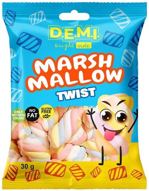 MARSHMALLOW TWIST 30g cukríky MARSHMALLOW TWIST 30g cukríky