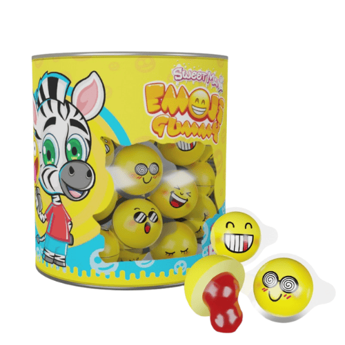 CANDY GANGS EMOJI GUMMY 10g cukrovinka (Balenie:30ks 1ks od 0,13eur) CANDY GANGS EMOJI GUMMY 10g cukrovinka (Balenie:30ks 1ks od 0,13eur)