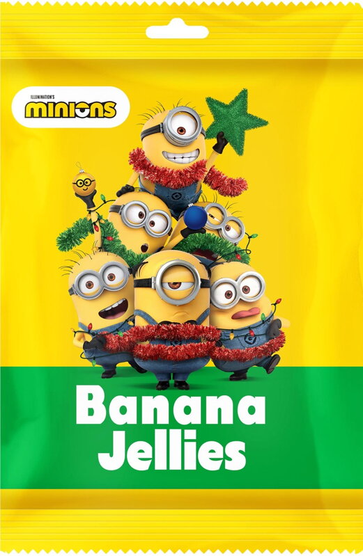 MINIONS CHRISTMAS JELLY 150g cukríky