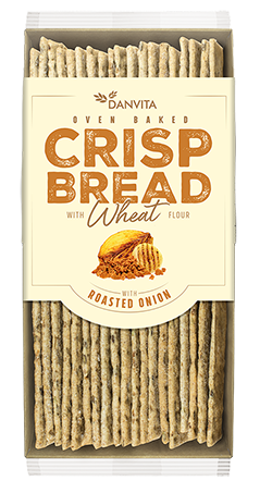 DANVITA CRISP BREAD 130g cibuľa DANVITA CRISP BREAD 130g cibuľa