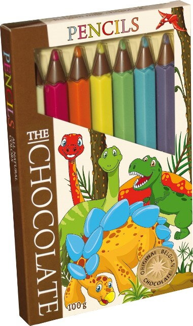 PASTELKY DINOSAURY 100g mliečna čokoláda