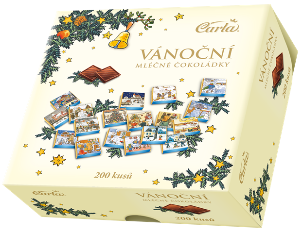 VIANOCE BOX LADA 1kg čokoládové napolitanky (Balenie:200ks 1ks od 0,125eur)