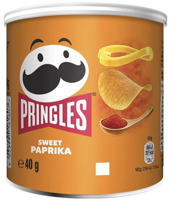 PRINGLES SWEET PAPRIKA 40g paprikové chipsy