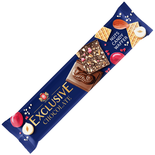 TAITAU EXCLUSIVE BLUE 45g karamel/mandle čokoláda TAITAU EXCLUSIVE BLUE 45g karamel/mandle čokoláda