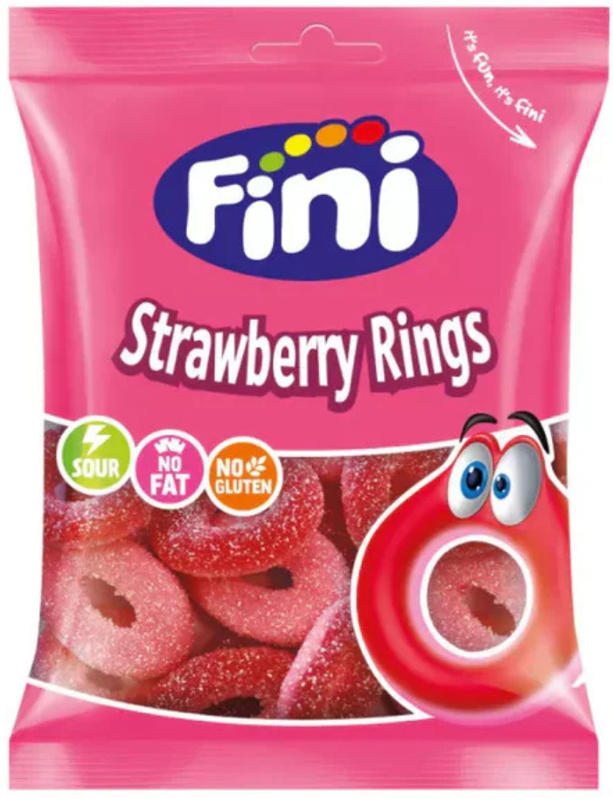 STRAWBERRY RING 75g želé cukríky STRAWBERRY RING 75g želé cukríky