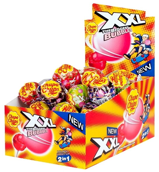 CHUPA CHUPS XXL 29g lízatka (Balenie:25ks 1ks=0,55eur) CHUPA CHUPS XXL 29g lízatka (Balenie:25ks 1ks=0,55eur)